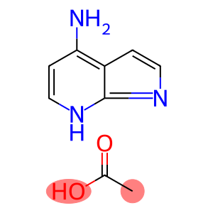 acetic acid,1H-pyrrolo[2,3-b]pyridin-4-amine