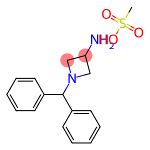 1-二苯甲基-3-氨基氮杂环丁烷(甲磺酸盐)