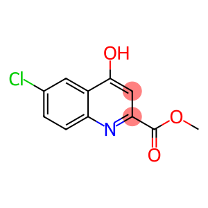 6-Chloro-4-hydroxy-quinoline-2-carboxylic acid Methyl ester