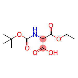 2-叔丁氧羰基氨基丙二酸单乙酯