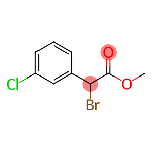 Benzeneacetic acid, α-bromo-3-chloro-, methyl ester