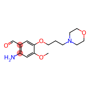 Benzaldehyde, 2-amino-4-methoxy-5-[3-(4-morpholinyl)propoxy]-