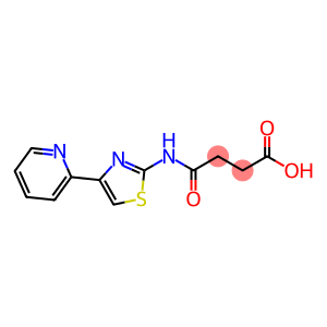 3-{[4-(pyridin-2-yl)-1,3-thiazol-2-yl]carbamoyl}propanoic acid