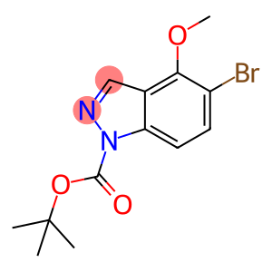 tert-butyl 5-broMo-4-Methoxy-1H-indazole-1-carboxylate