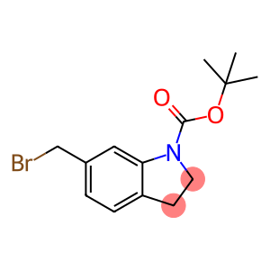 1H-Indole-1-carboxylic acid, 6-(bromomethyl)-2,3-dihydro-, 1,1-dimethylethyl ester