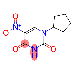 N(1)-cyclopentyl-5-nitropyrimidine-2,4-dione