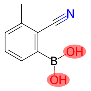 Boronic acid, B-(2-cyano-3-methylphenyl)-