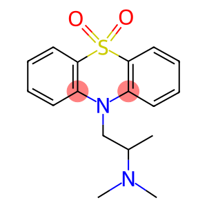 10H-phenothiazine-10-ethanamine, N,N,alpha-trimethyl-, 5,5-dioxide