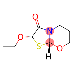 5H,8aH-Thiazolo[2,3-b][1,3]oxazin-3(2H)-one,2-ethoxydihydro-,trans-(9CI)