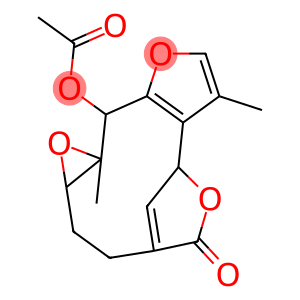 11-Acetyloxy-1a,2,3,7,11,11a-hexahydro-8,11a-dimethyl-5H-7,4-methenofuro[3,2-c]oxireno[f]oxacycloundecin-5-one