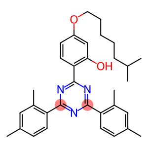 2,4-Bis(2,4-dimethylphenyl)-6-(2-hydroxy-4- mixed-octyloxyphenyl)-s-triazine