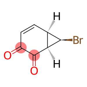 Bicyclo[4.1.0]hept-4-ene-2,3-dione, 7-bromo-, (1alpha,6alpha,7ba)- (9CI)