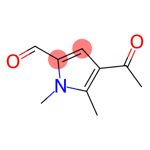 1H-Pyrrole-2-carboxaldehyde, 4-acetyl-1,5-dimethyl- (9CI)