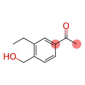 1-[3-ethyl-4-(hydroxymethyl)phenyl]ethan-1-one