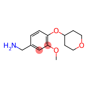 [3-Methoxy-4-(oxan-4-yloxy)phenyl]methanamine