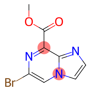 Imidazo[1,2-a]pyrazine-8-carboxylic acid, 6-bromo-, methyl ester