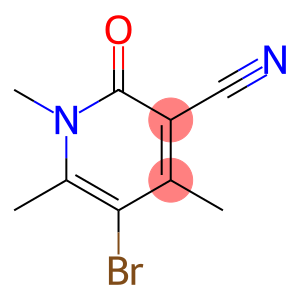 5-Bromo-1,4,6-trimethyl-2-oxo-1,2-dihydropyridine-3-carbonitrile