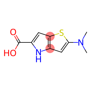 4H-Thieno[3,2-b]pyrrole-5-carboxylic acid, 2-(dimethylamino)-