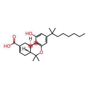 (6aR,10aR)-1-Hydroxy-6,6-dimethyl-3-(2-methyloctan-2-yl)-6a,7,10,10a-tetrahydrobenzo[c]chromene-9-carboxylic acid