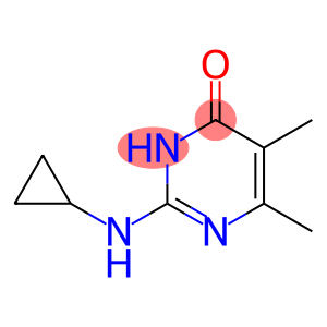 2-Cyclopropylamino-5,6-dimethyl-3H-pyrimidin-4-one