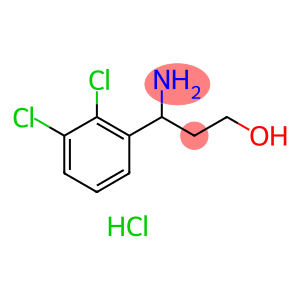 3-amino-3-(2,3-dichlorophenyl)propan-1-ol hydrochloride