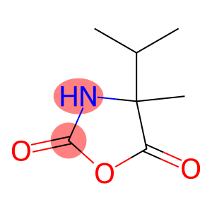 2,5-Oxazolidinedione,4-methyl-4-(1-methylethyl)-(9CI)