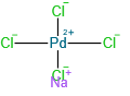 disodium palladium(+2) cation tetrachloride