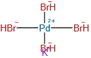 dipotassium tetrabromopalladate(2-)