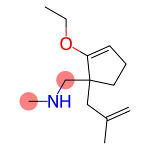 2-Cyclopentene-1-methanamine,2-ethoxy-N-methyl-1-(2-methyl-2-propenyl)-(9CI)