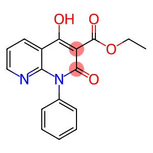 Ethyl 4-hydroxy-2-oxo-1-phenyl-1,2-dihydro-1,8-naphthyridine-3-carboxylate