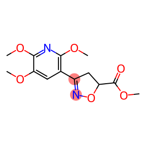 Methyl 3-(2,5,6-trimethoxypyridin-3-yl)-4,5-dihydroisoxazole-5-carboxylate