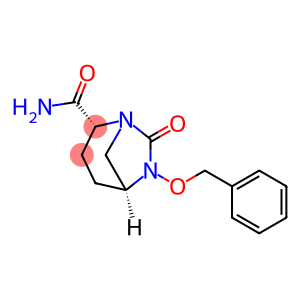 1,6-Diazabicyclo[3.2.1]octane-2-carboxamide, 7-oxo-6-(phenylmethoxy)-, (1S,2R,5S)-