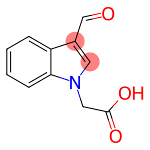 (3-甲醛基-1-吲哚基)醋酸