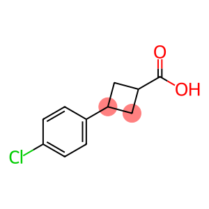 3-(4-氯苯基)环丁烷-1-羧酸