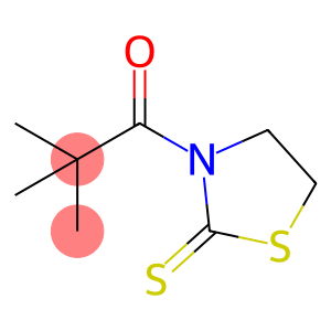 2,2-二甲基-1-(2-硫代噻唑烷-3-基)丙-1-酮