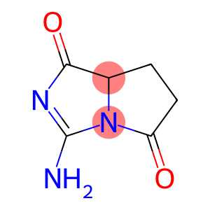1H-Pyrrolo[1,2-c]imidazole-1,5(6H)-dione,3-amino-7,7a-dihydro-(9CI)