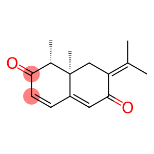 (1R,8aR)-1,7,8,8a-Tetrahydro-1,8a-dimethyl-7-(1-methylethylidene)-2,6-naphthalenedione