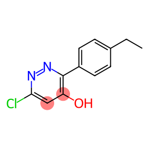 6-CHLORO-3-(4-ETHYLPHENYL)-4-PYRIDAZINOL