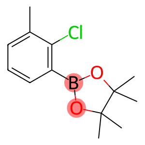 2-(2-chloro-3-methylphenyl)-4,4,5,5-tetramethyl-1,3,2-dioxaborolane