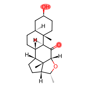 (20R,14β,17α)-3β-Hydroxy-12α,20-epoxy-5α-pregnan-11-one