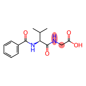 2-[(2-Benzamido-3-methylbutanoyl)amino]acetic acid