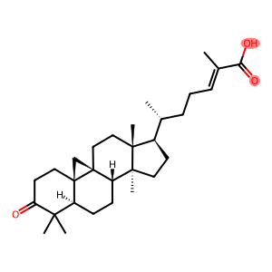 (24E)-3-Oxo-9β,19-cyclo-5α-lanost-24-en-26-oic acid