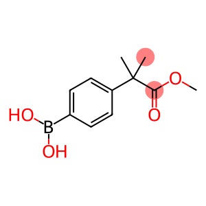 Benzeneacetic acid, 4-borono-α,α-dimethyl-, 1-methyl ester