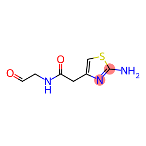 4-Thiazoleacetamide, 2-amino-N-(2-oxoethyl)-
