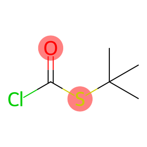 Carbonochloridothioic acid, S-(1,1-dimethylethyl) ester