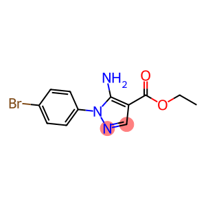 1H-Pyrazole-4-carboxylic acid, 5-amino-1-(4-bromophenyl)-, ethyl ester