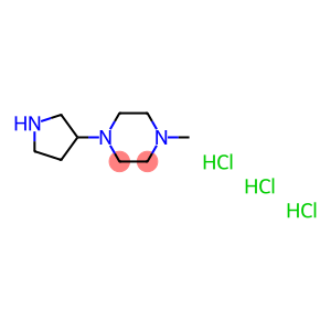 1-甲基-4-(3-吡咯烷基)哌嗪二盐酸盐