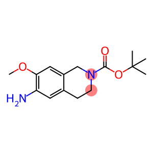 2(1H)-Isoquinolinecarboxylic acid, 6-amino-3,4-dihydro-7-methoxy-, 1,1-dimethylethyl ester