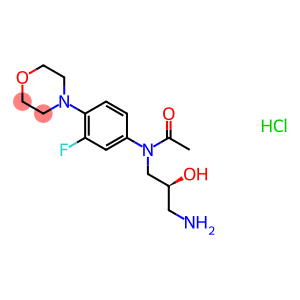 (S)-N-(3-Amino-2-hydroxypropyl)-N-(3-fluoro-4-(4-morpholinylphenyl)-acetamide-Hydrochloride