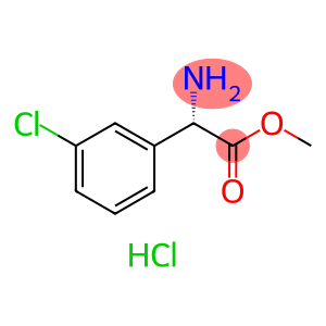Methyl (S)-a-Amino-3-chloro-benzeneacetate HCl